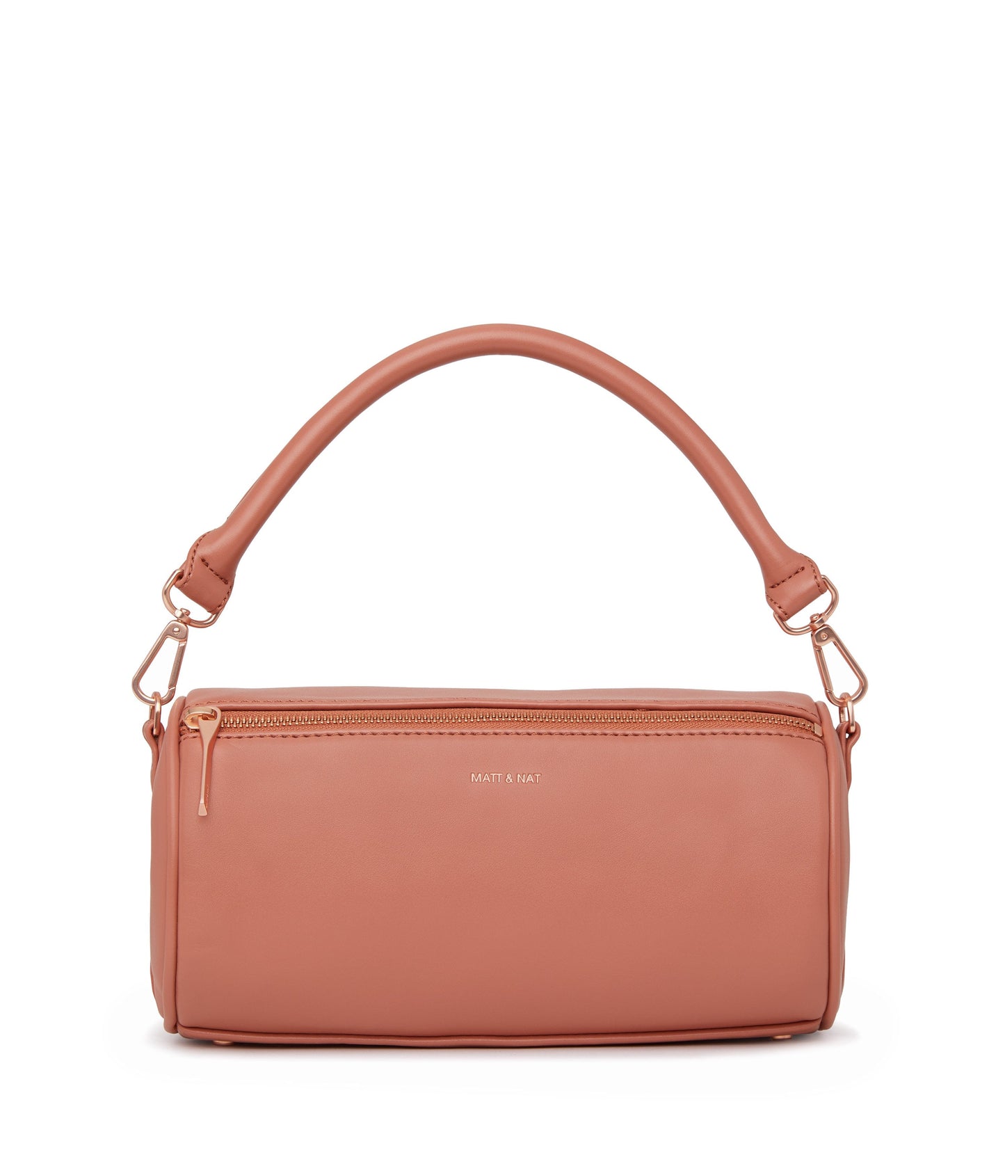 SEOUL Vegan Barrel Satchel - Loom | Color: Pink - variant::ombre