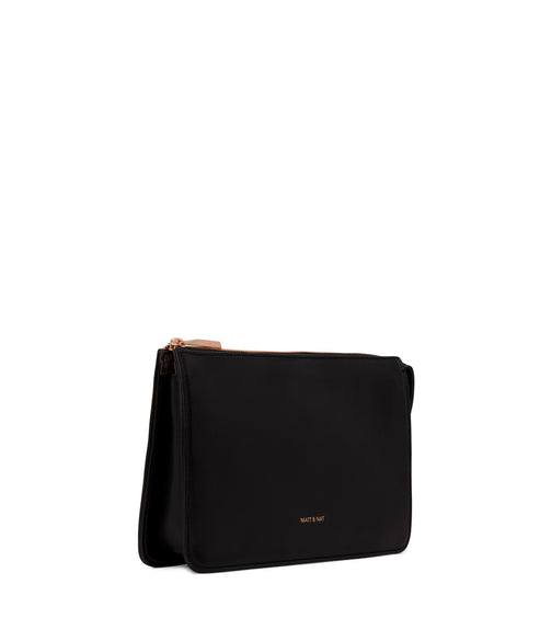 TORI Vegan Crossbody Bag - Loom | Color: Black - variant::blackr