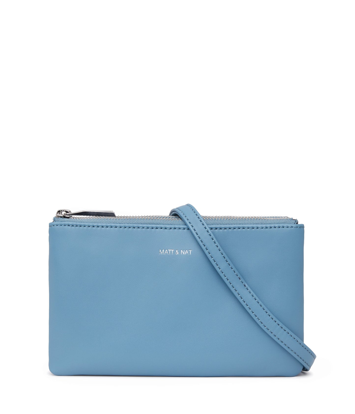 TRIPLET Vegan Crossbody Bag - Loom | Color: Blue - variant::liquid
