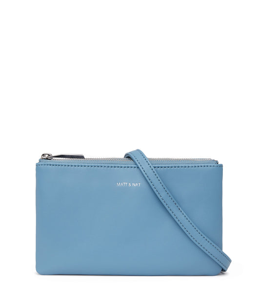 TRIPLET Vegan Crossbody Bag - Loom | Color: Blue - variant::liquid