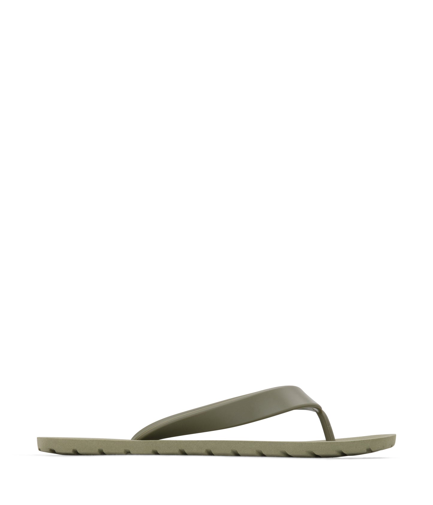 ALBERTA Vegan Flip Flops | Color: Green - variant::olive