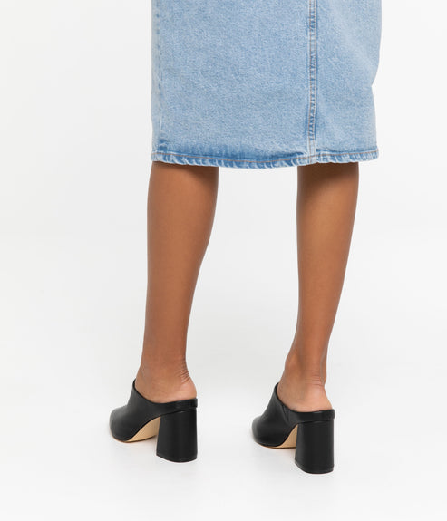 JOAN Vegan Heels | Color: Black - variant::black