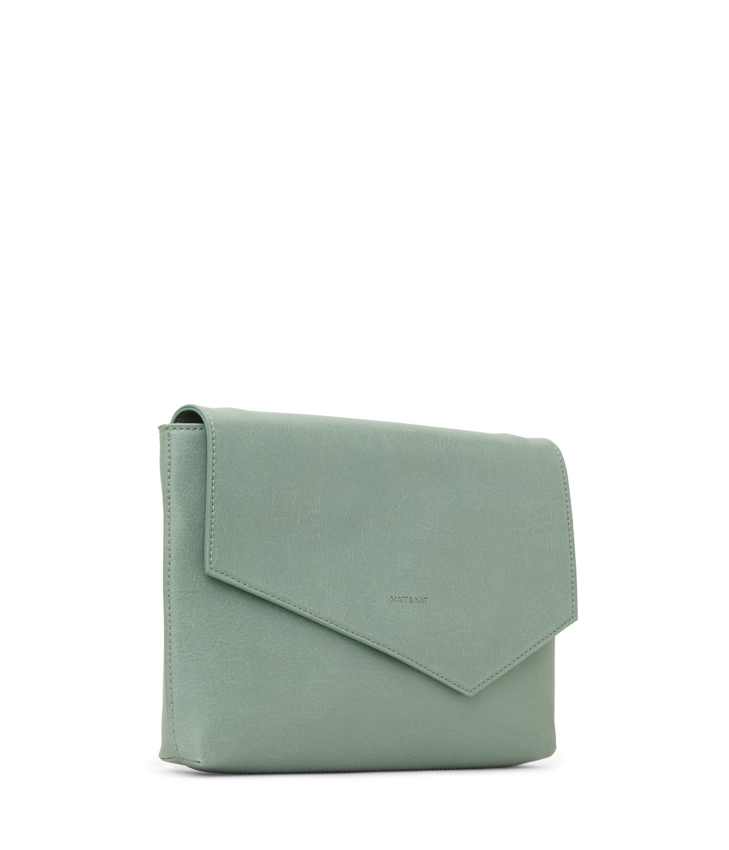 RIYA Vegan Clutch - Vintage | Color: Green - variant::jade
