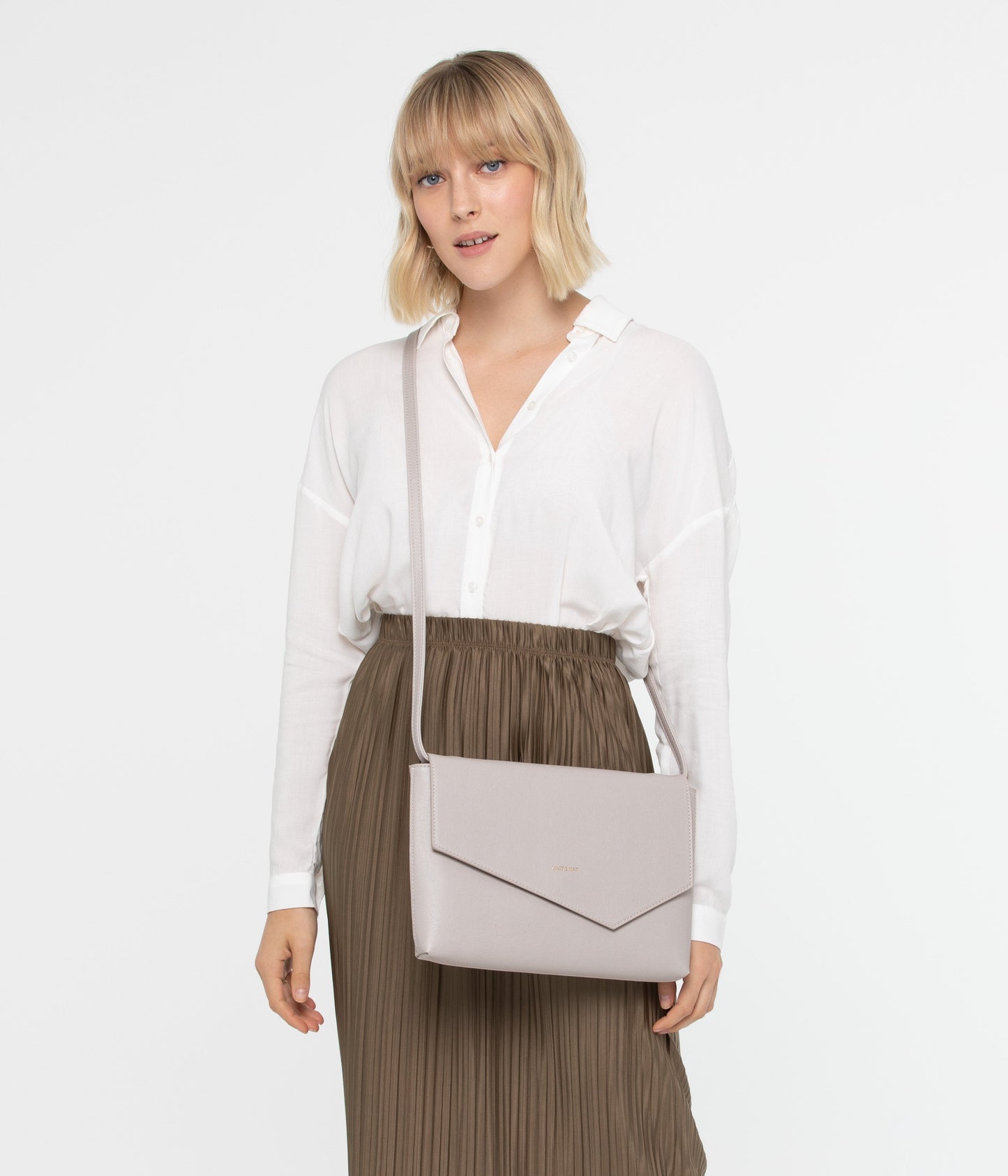 RIYA Vegan Clutch - Vintage | Color: Green - variant::jade