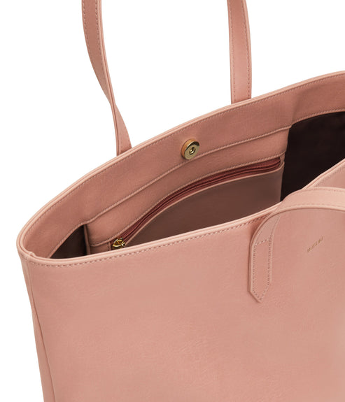 SCHLEPP Vegan Tote Bag - Vintage | Color: Pink - variant::ceramic