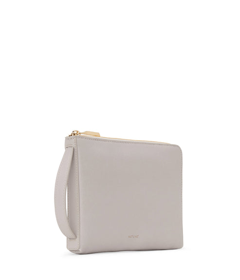 SEVALG Large Vegan Travel Wallet - Vintage | Color: Grey - variant::pearl
