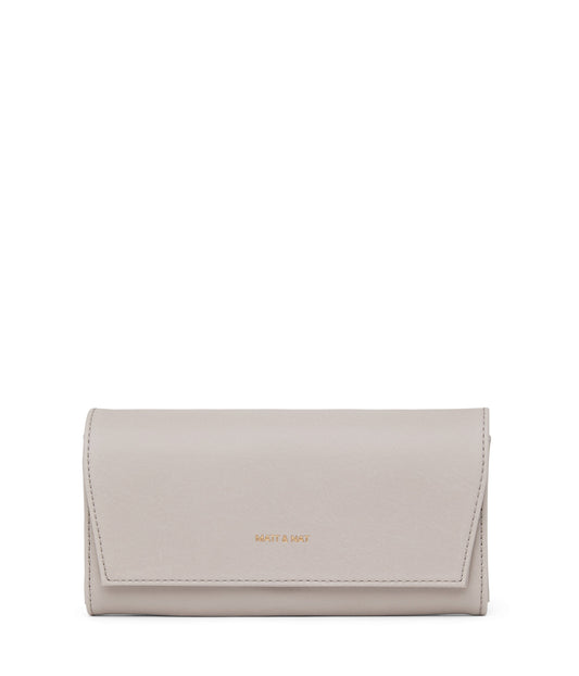 VERA Vegan Wallet - Vintage | Color: Grey - variant::pearl