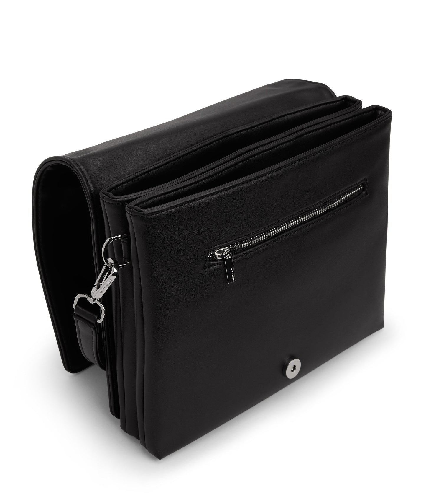 DOVER Vegan Shoulder Bag - Loom | Color: Black - variant::blacks