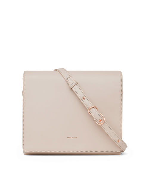 DOVER Vegan Shoulder Bag - Loom | Color: Beige - variant::veil