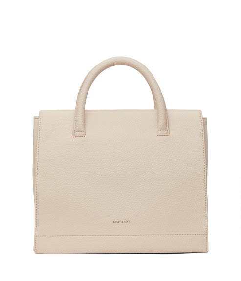 ADEL Vegan Satchel - Purity | Color: Beige - variant::opal