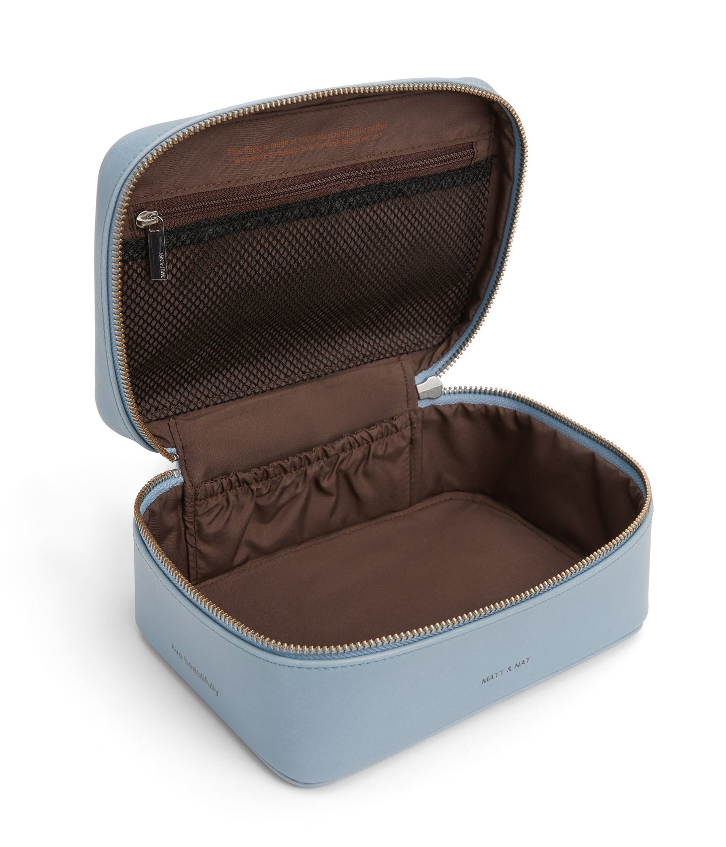 JULE Vegan Vanity Case - Vintage | Color: Blue - variant::breeze
