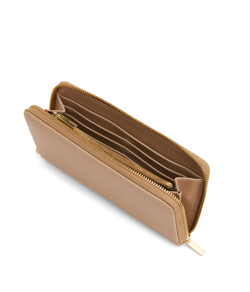 ELM Vegan Continental Wallet - Vintage | Color: Beige - variant::seed