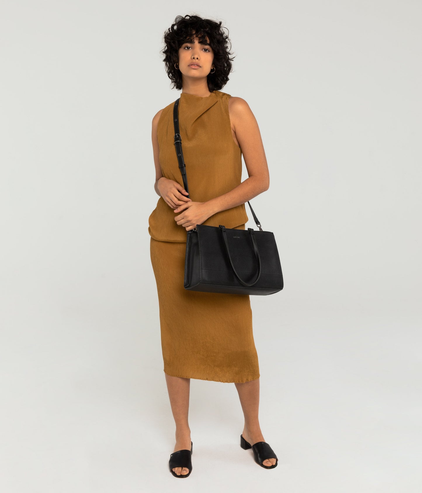 FORA Vegan Satchel - Vintage | Color: Beige - variant::seed