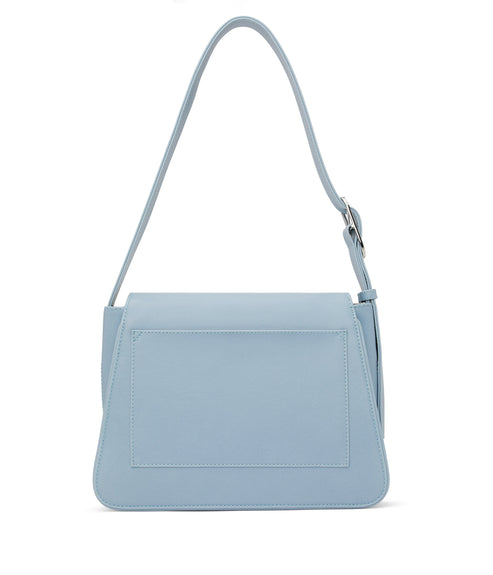 LEIA Vegan Shoulder Bag - Vintage | Color: Blue - variant::breeze