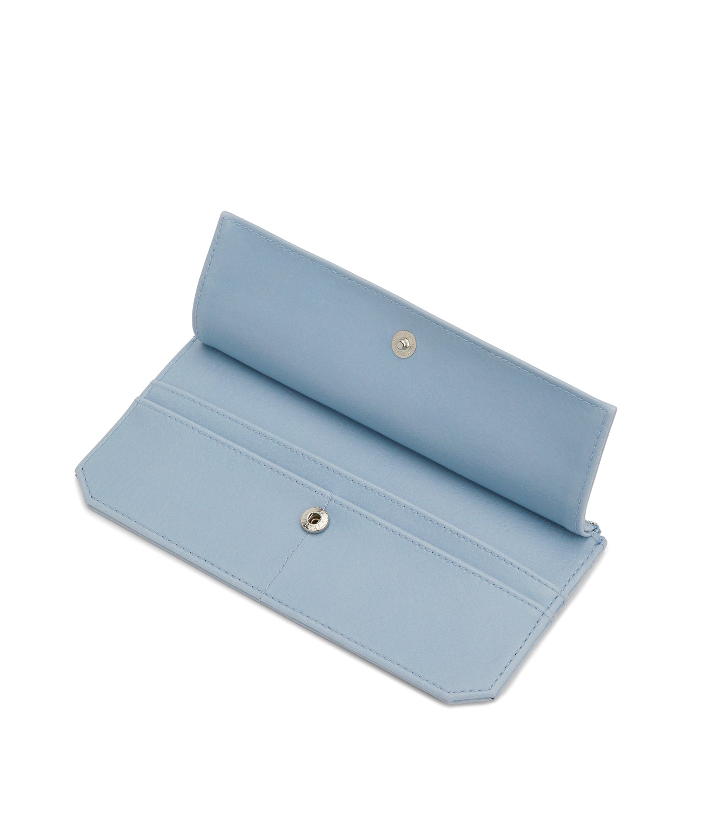 PERLA Vegan Flat Wallet - Vintage | Color: Blue - variant::breeze