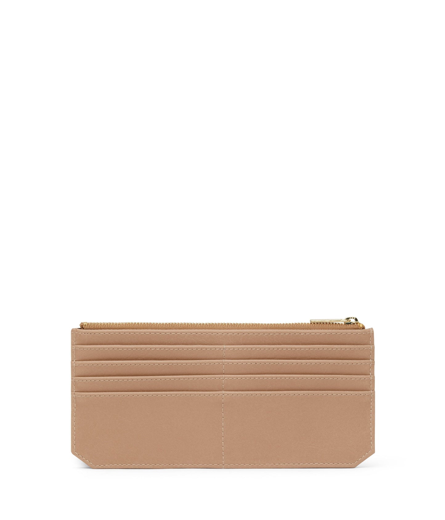 PERLA Vegan Flat Wallet - Vintage | Color: Beige - variant::seed
