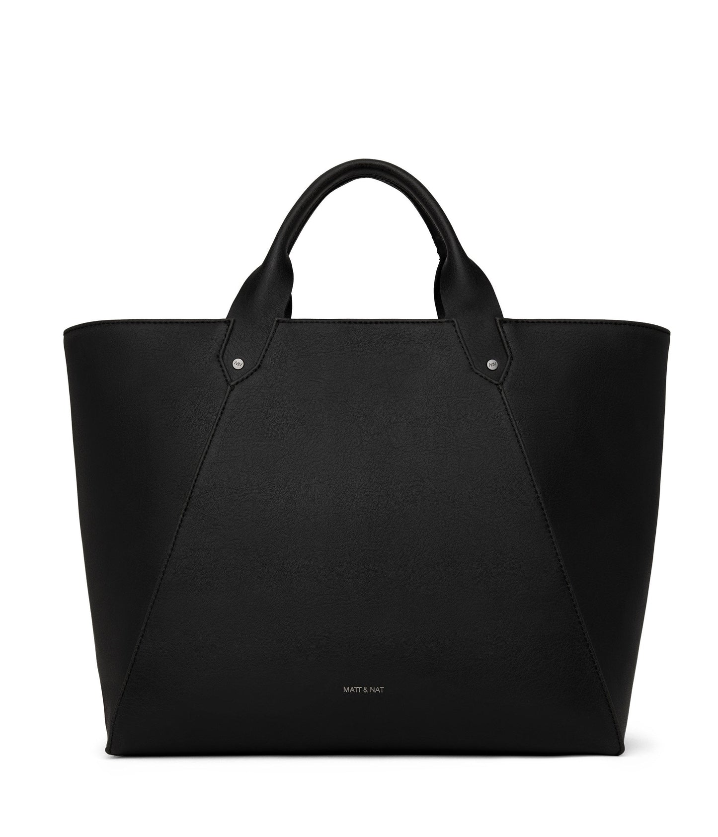 SELEN Large Vegan Tote Bag - Vintage | Color: Black - variant::black