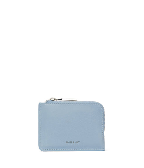 SEVASM Small Vegan Wallet - Vintage | Color: Blue - variant::breeze