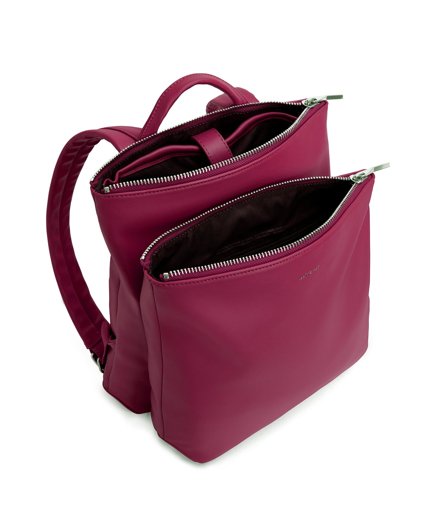 NARA Vegan Backpack - Loom | Color: Pink - variant::tulip
