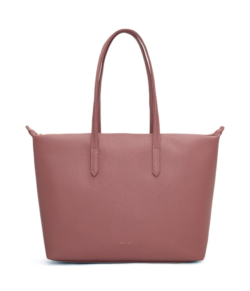 ABBI Vegan Tote Bag - Purity | Color: Pink - variant::rose