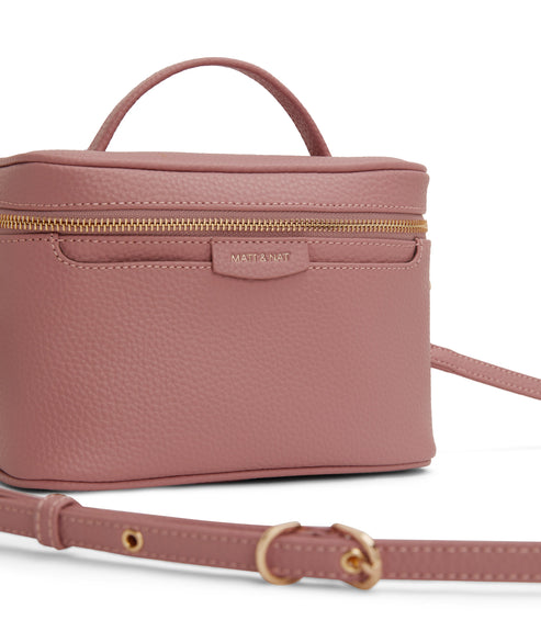 CORTNEY Vegan Crossbody Bag - Purity | Color: Pink - variant::rose