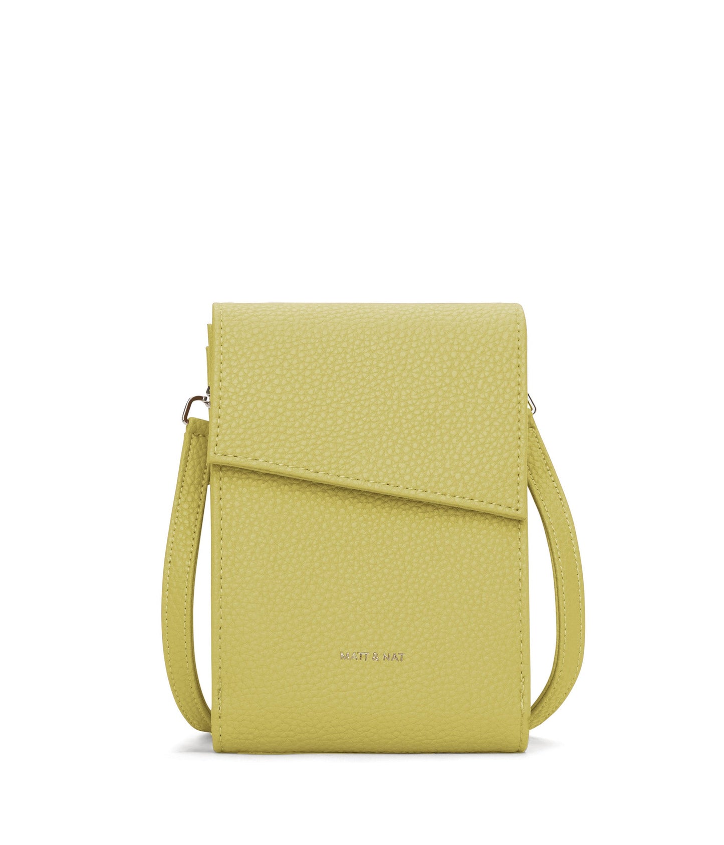 MET Vegan Crossbody Wallet - Purity | Color: Green - variant::pear