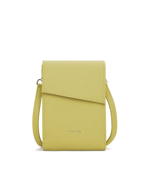 MET Vegan Crossbody Wallet - Purity | Color: Green - variant::pear