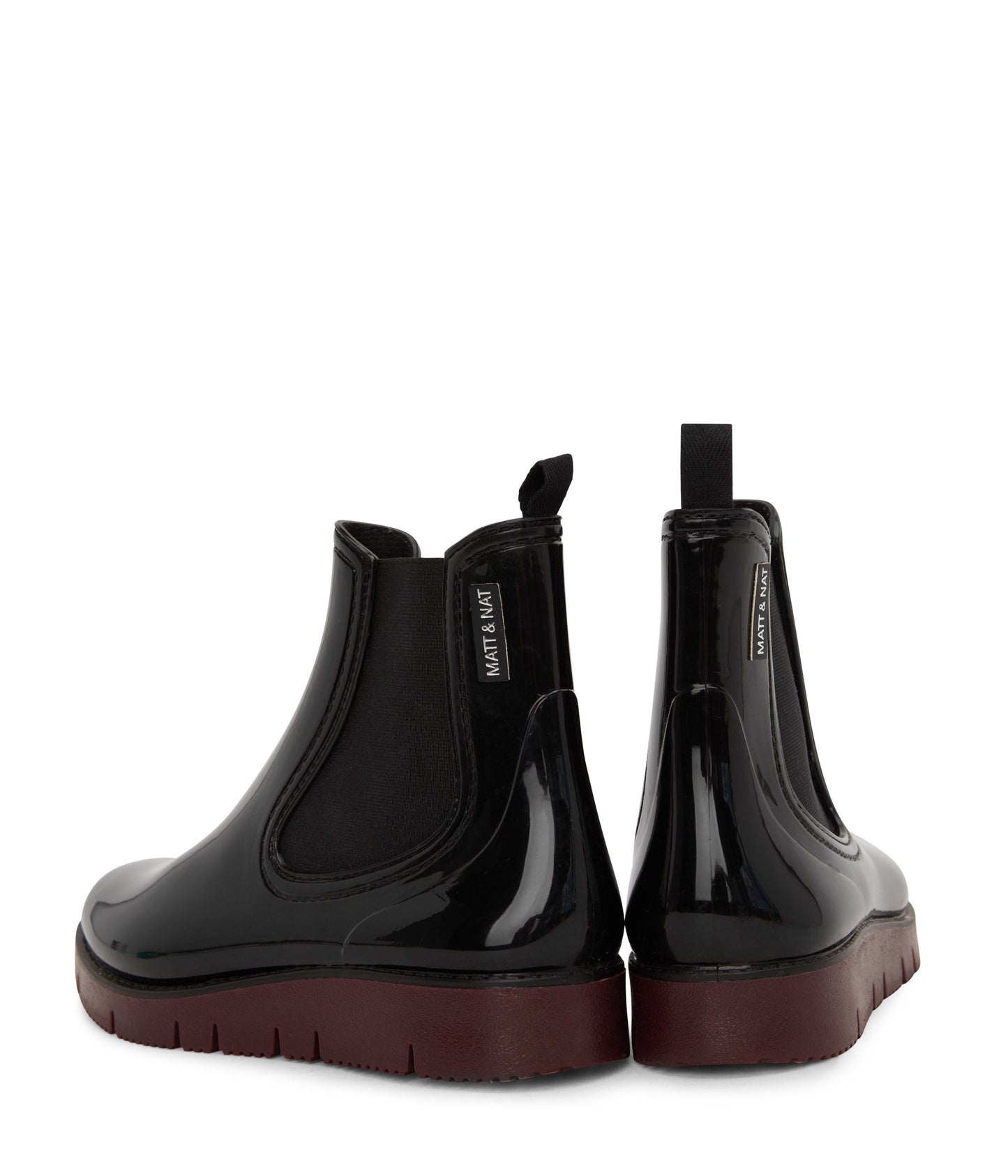 CHELZ Vegan Rain Boots | Color: Black - variant::black