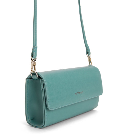 DREWMED Vegan Crossbody Bag - Vintage | Color: Blue - variant::oasis