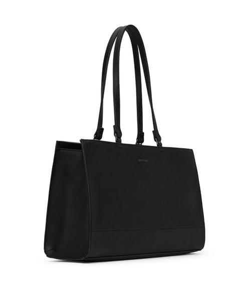 FORA Vegan Satchel - Vintage | Color: Black - variant::black