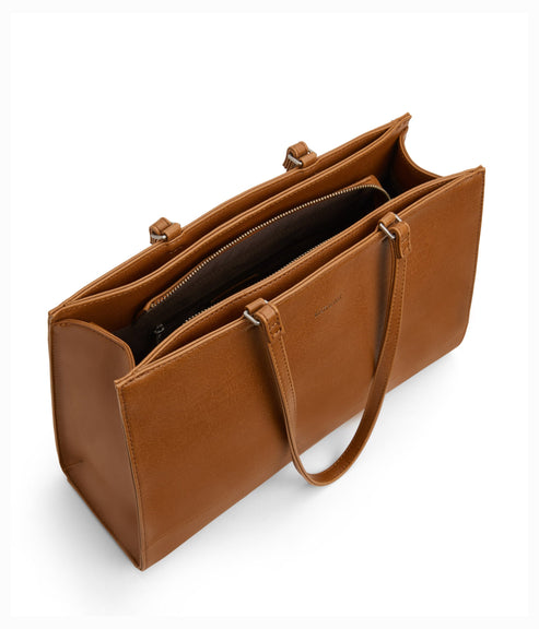 FORA Vegan Satchel - Vintage | Color: Brown - variant::chili