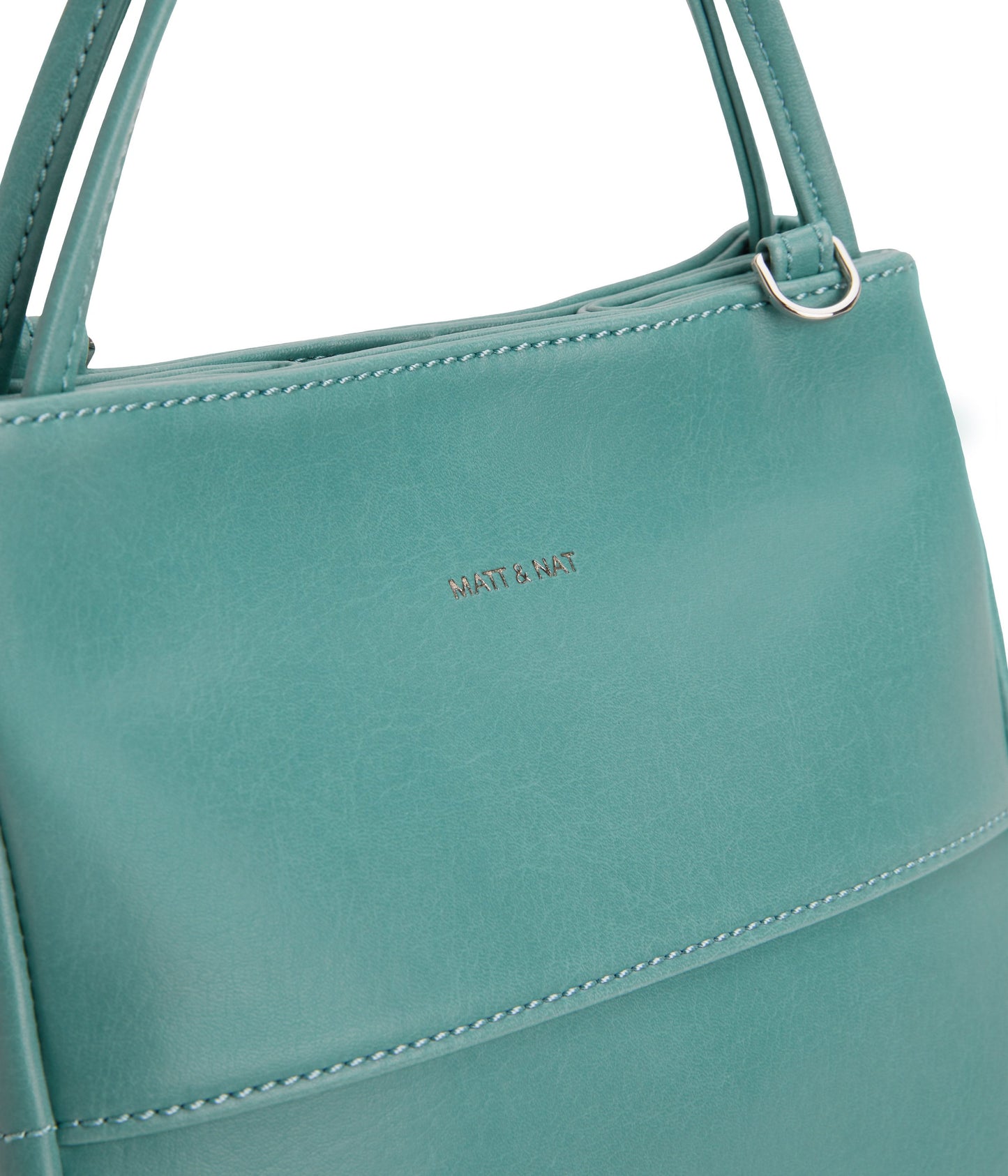 WILLASM Small Vegan Tote Bag - Vintage | Color: Blue - variant::oasis