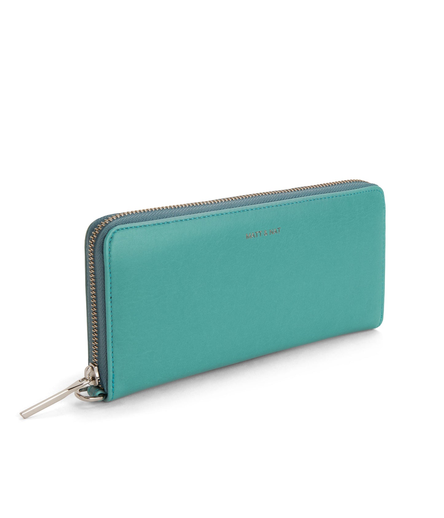 ELM Vegan Continental Wallet - Vintage | Color: Blue - variant::oasis