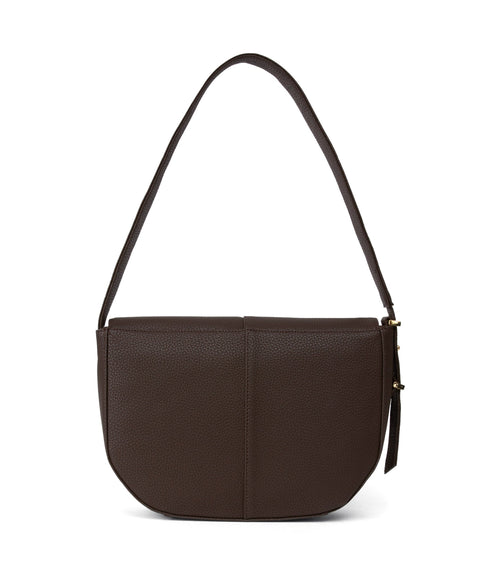 ALIK Vegan Shoulder Bag - Purity | Color: Brown - variant::truffle
