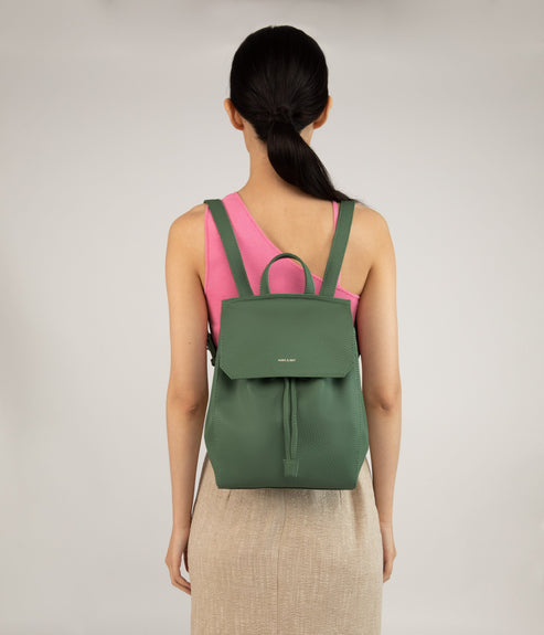 MUMBAI MED Vegan Backpack - Purity | Color: Green - variant::herb