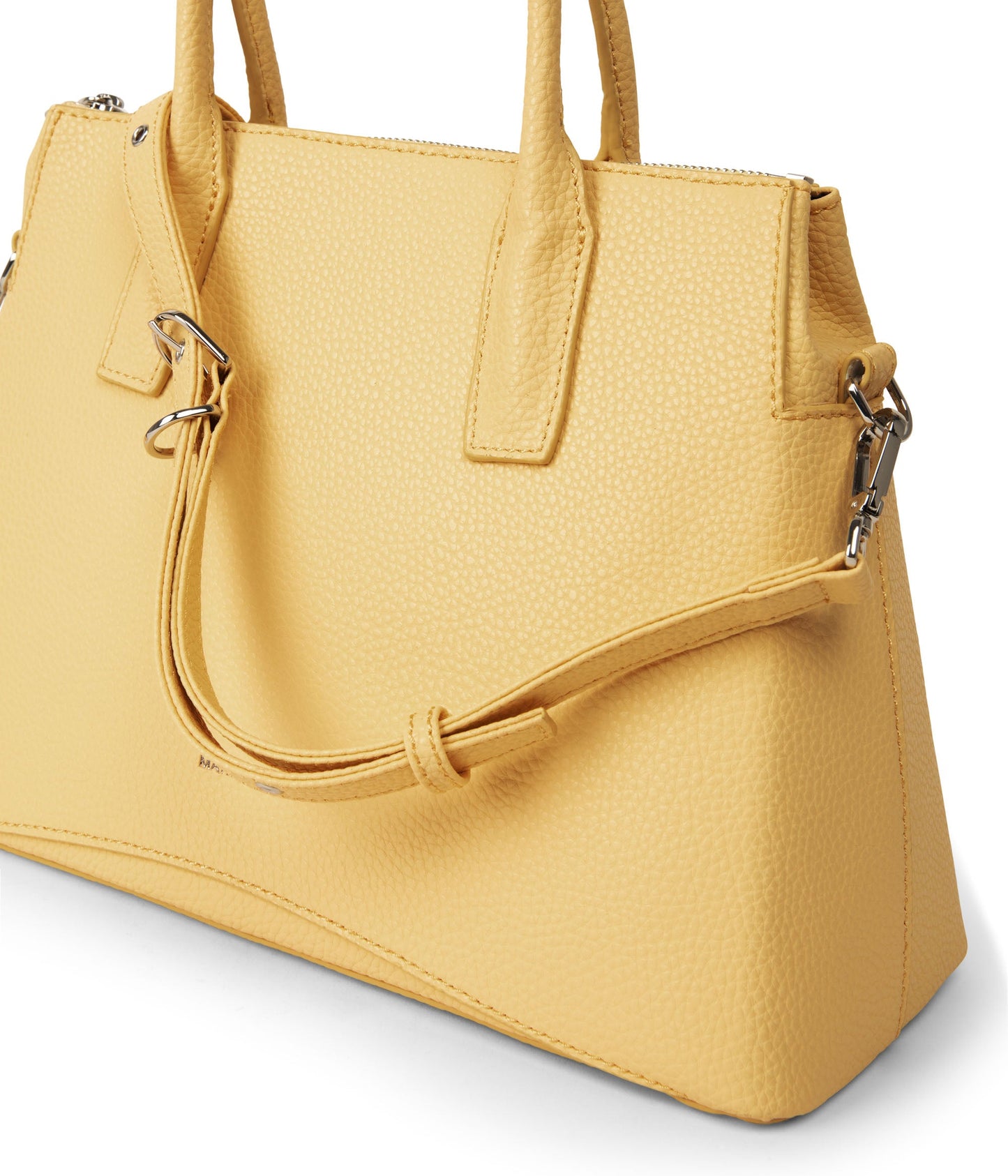 NEVADA Vegan Satchel - Purity | Color: Yellow - variant::zest