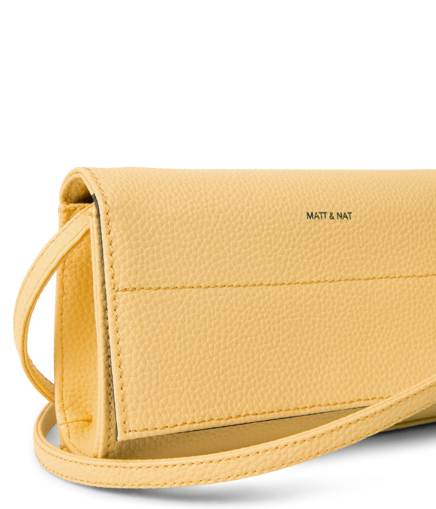 EMI Vegan Crossbody Bag - Purity | Color: Yellow - variant::zest
