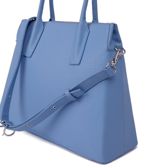 NEVADALG Vegan Satchel - Purity | Color: Blue - variant::coast