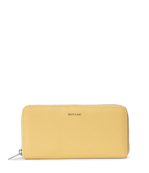 CENTRAL Vegan Wallet - Purity | Color: Yellow - variant::zest