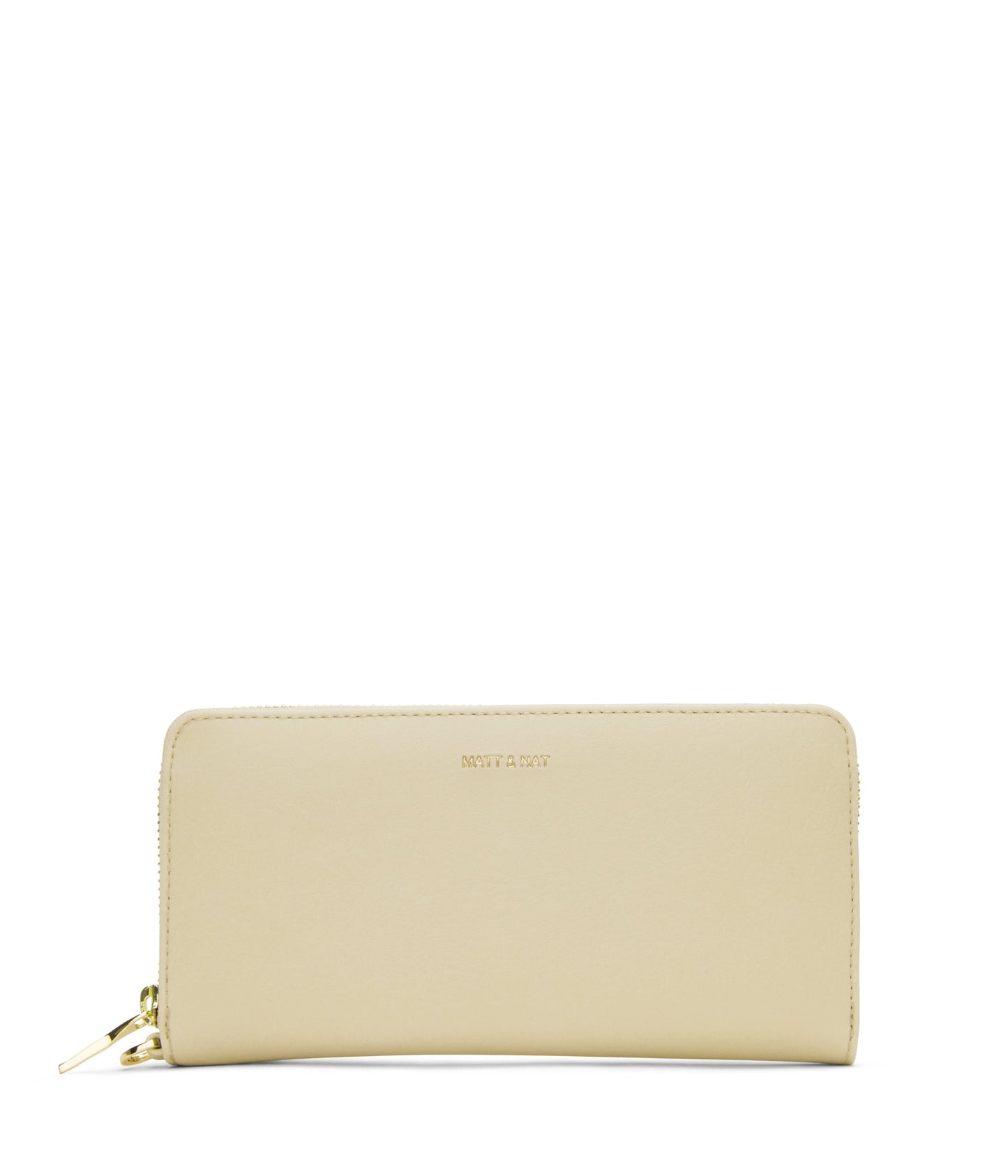 ELM Vegan Continental Wallet - Vintage | Color: White - variant::vanilla