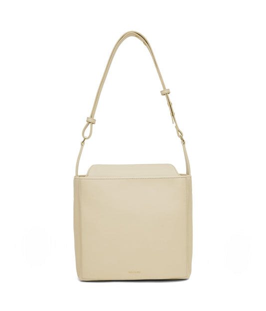 LORO Vegan Shoulder Bag - Vintage | Color: White - variant::vanilla