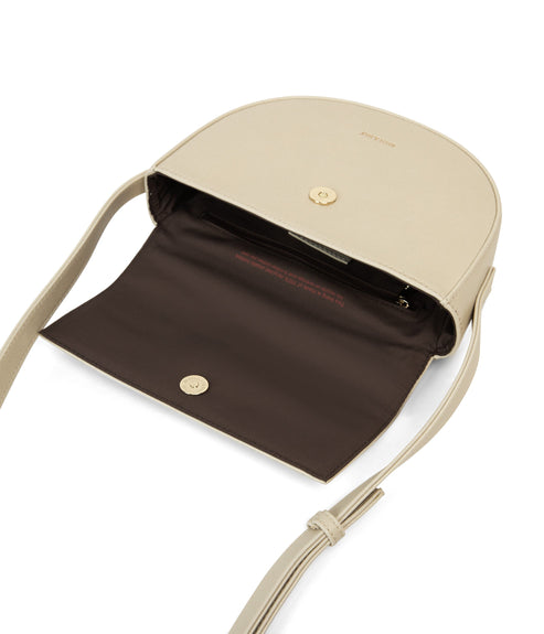 RITH Vegan Saddle Bag - Vintage | Color: White - variant::vanilla