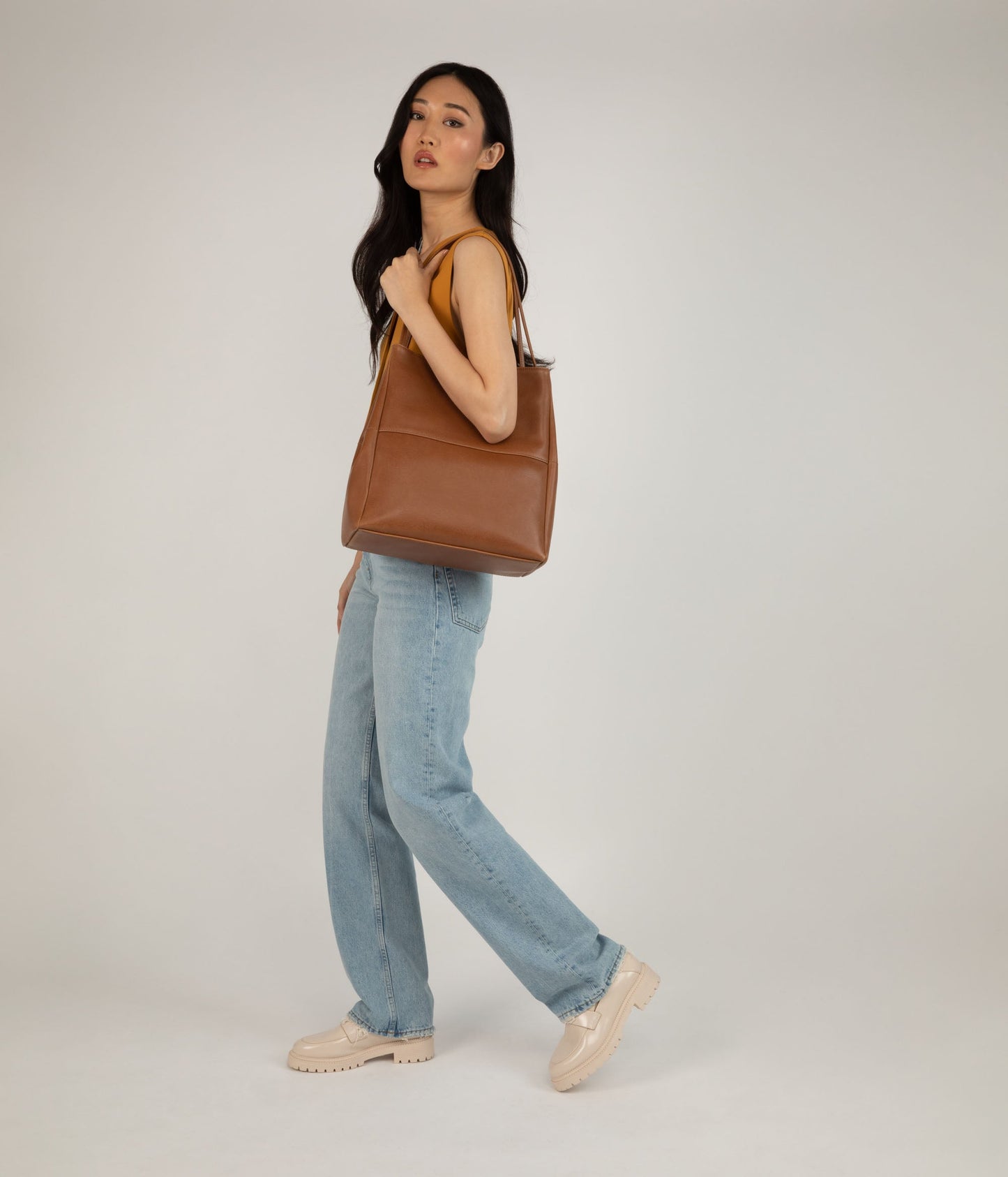 WILLA Vegan Tote Bag - Vintage | Color: White - variant::vanilla