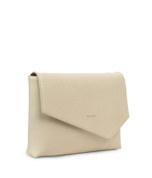RIYA Vegan Clutch - Vintage | Color: White - variant::vanilla