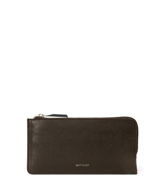 SEVA Vegan Wallet - Vintage | Color: Brown - variant::espresso