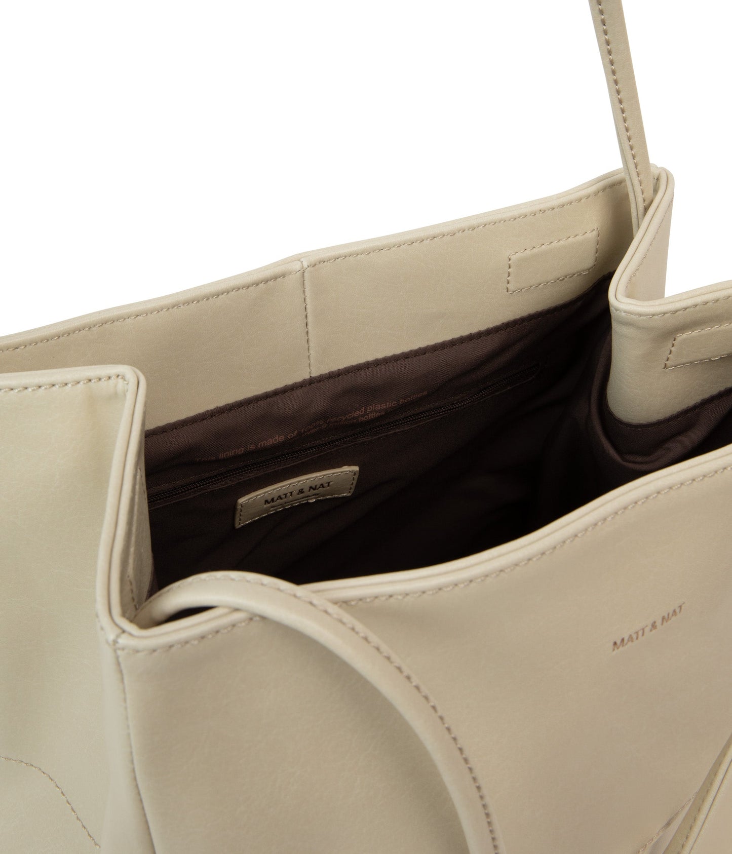 WILLA Vegan Tote Bag - Vintage | Color: White - variant::vanilla