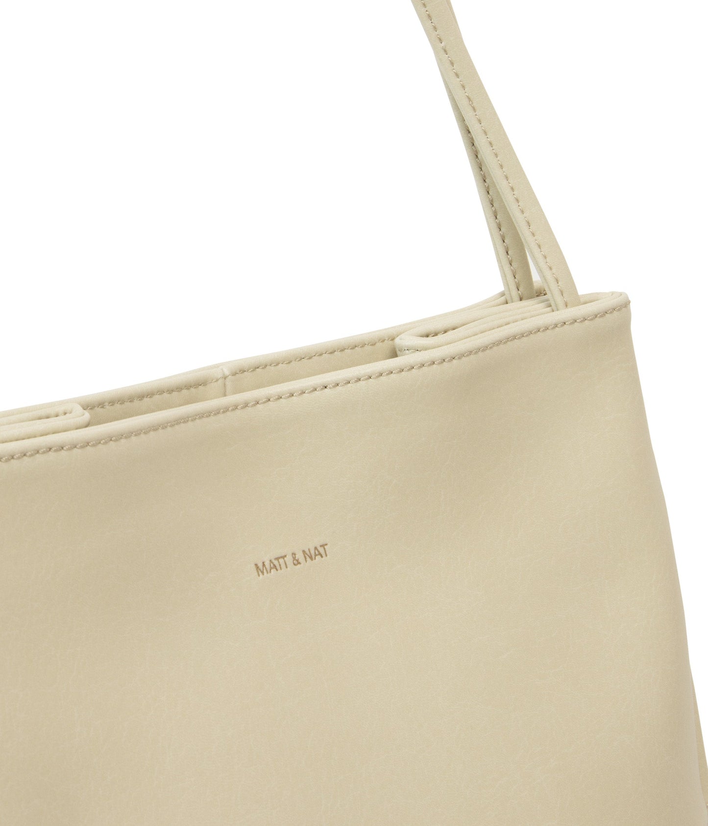 WILLASM Small Vegan Tote Bag - Vintage | Color: White - variant::vanilla