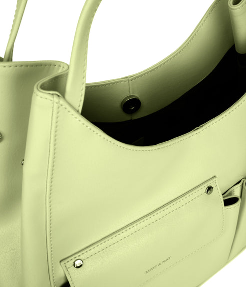 TINA Vegan Tote Bag - Arbor | Color: Green - variant::martini