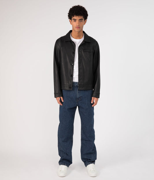 NIRO Men's Vegan Jacket | Color: Black - variant::black