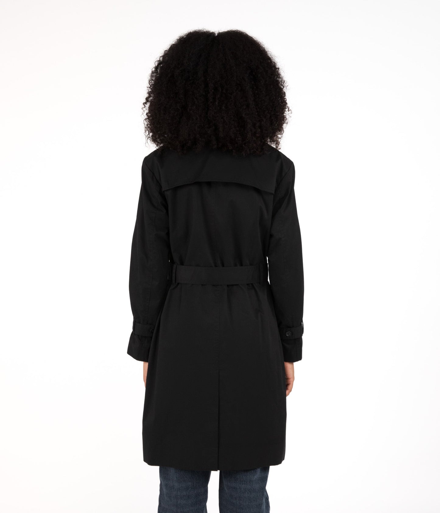 EZRA Vegan Trench Coat | Color: Tan, Brown - variant::latte